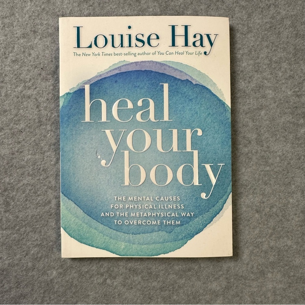 Heal Your Body by -‎ Blue and White Cover